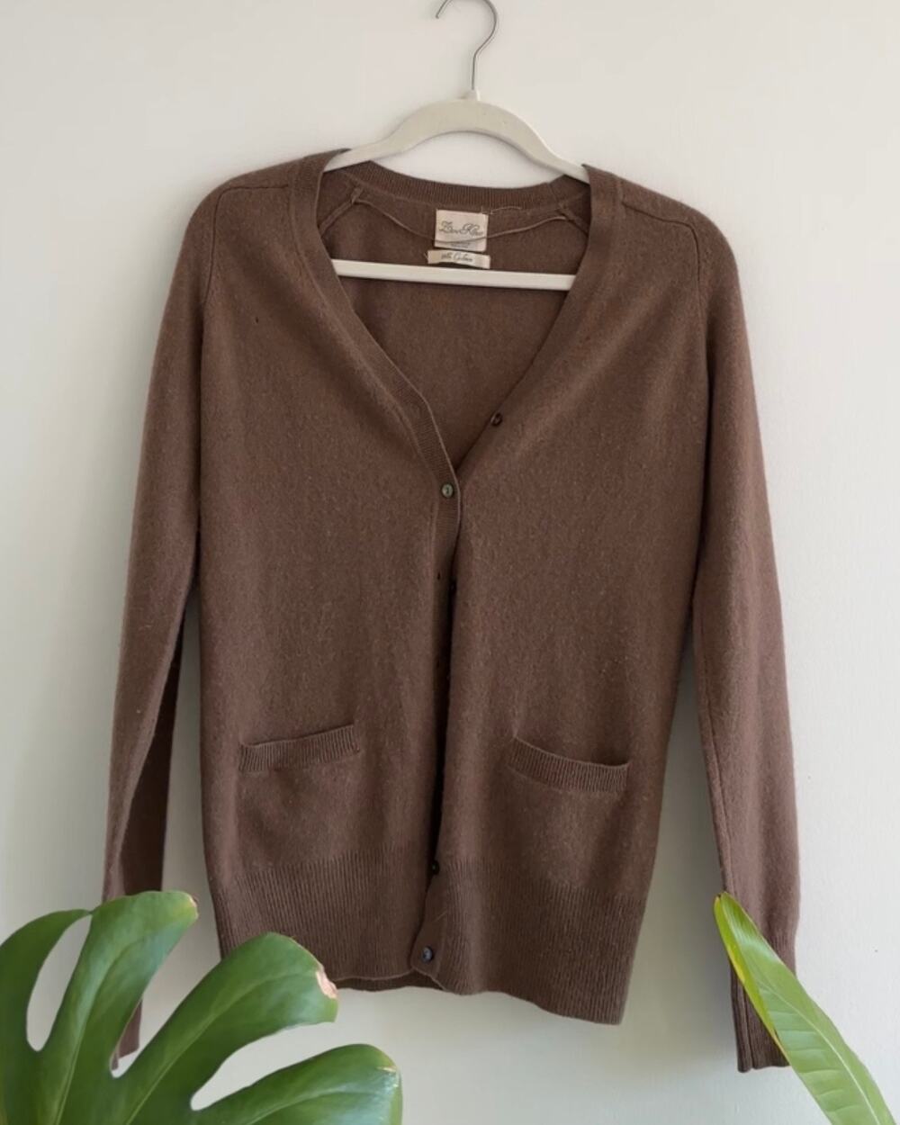 100% cashmere zara knit cardigan